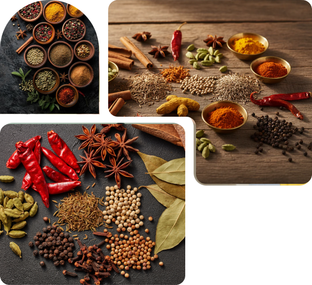 about section spices and pulses