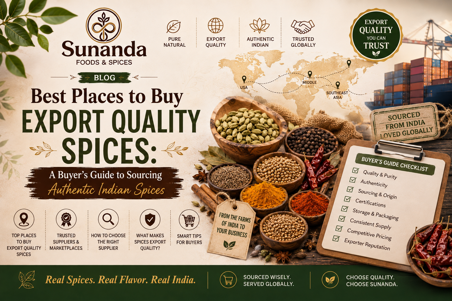 export quality spices